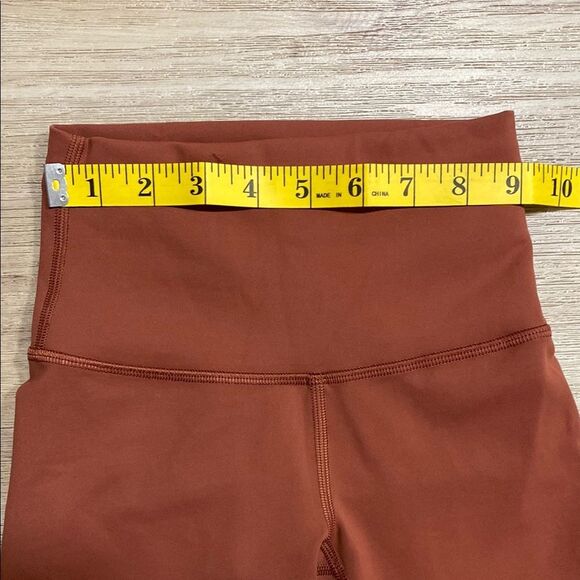 Lululemon Wunder Train High-Rise Leggings – Dark Terracotta, Size 0 - Picture 10 of 14